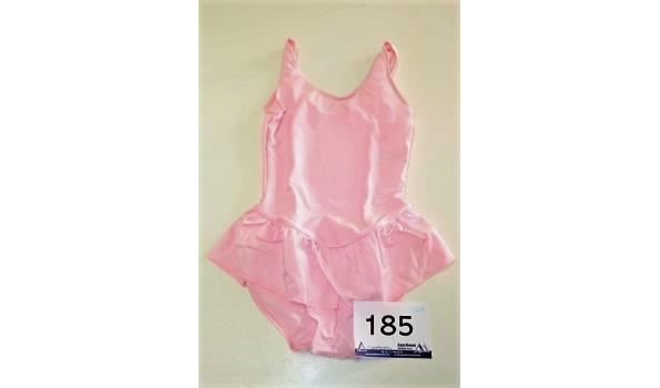 20 balletpakken met rokje, roze Frilly Z/M T10